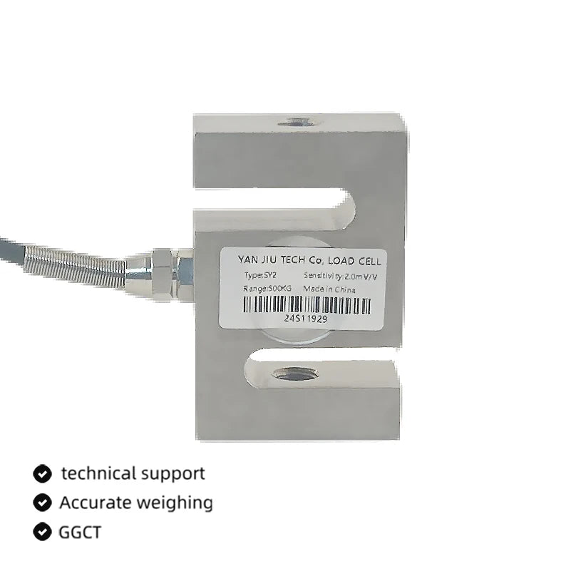 300Kg 500kg 1000kg 1t 2t 5t 10t S Type High Accuracy Pull Pressure Weight Sensor Load Cell for Small Scale