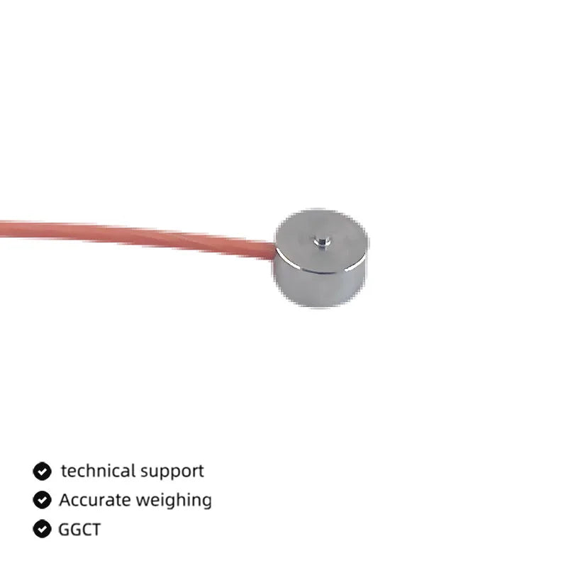 10mm 1 Cm MIni 5/10/20/30/50kg Micro Load Cell Tension Compression Force Sensor for Weight Pressure Column Robotic Touch Sense