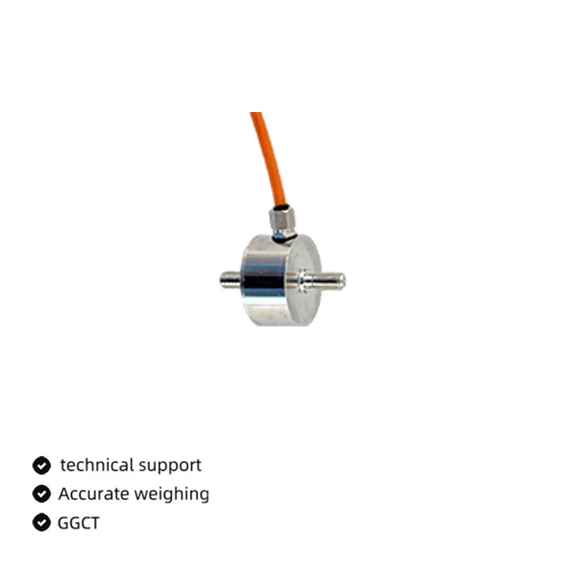 Double Bolt Force Weighing Sensor Mini Load Cell 200kg Screw for Hopper Scale Robot Compression Tension Industrial Testing