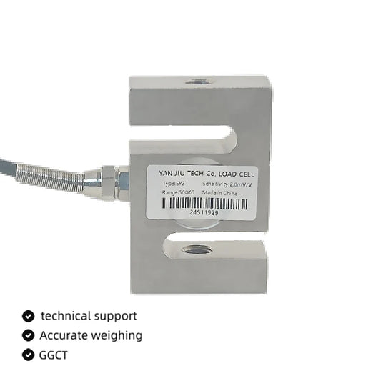 300Kg 500kg 1000kg 1t 2t 5t 10t S Type High Accuracy  Pull Pressure Weight Sensor Load Cell for Small Scale