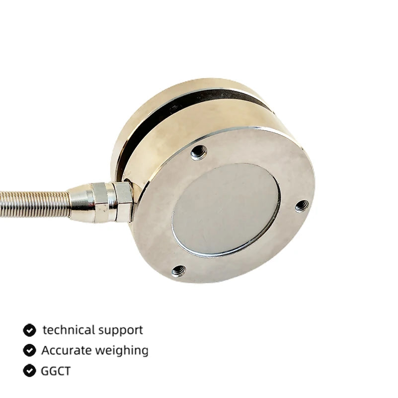 58mm High-Precision Inline Load Cell Miniature Compression and Tension Load Cell for Impact Force Measurement Industrial Testing