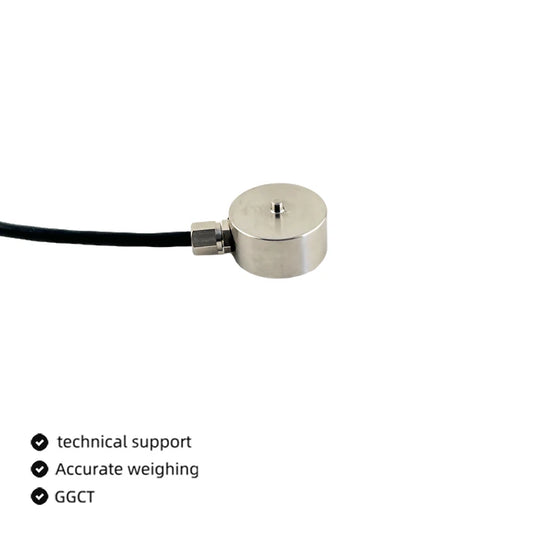 20 mm 2 cm MIni 5/10/20/30/50kg Micro Load Cell Tension Compression Force Sensor for Weight Pressure Column Robotic Touch Sense