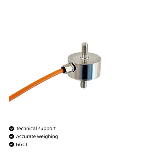 Double Bolt Force Weighing Sensor Mini Load Cell 200kg Screw for Hopper Scale Robot Compression Tension Industrial Testing