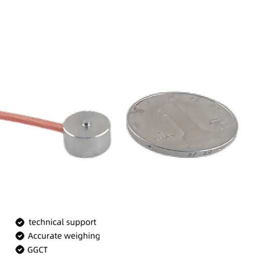 10mm 1 Cm MIni 5/10/20/30/50kg Micro Load Cell Tension Compression Force Sensor for Weight Pressure Column Robotic Touch Sense