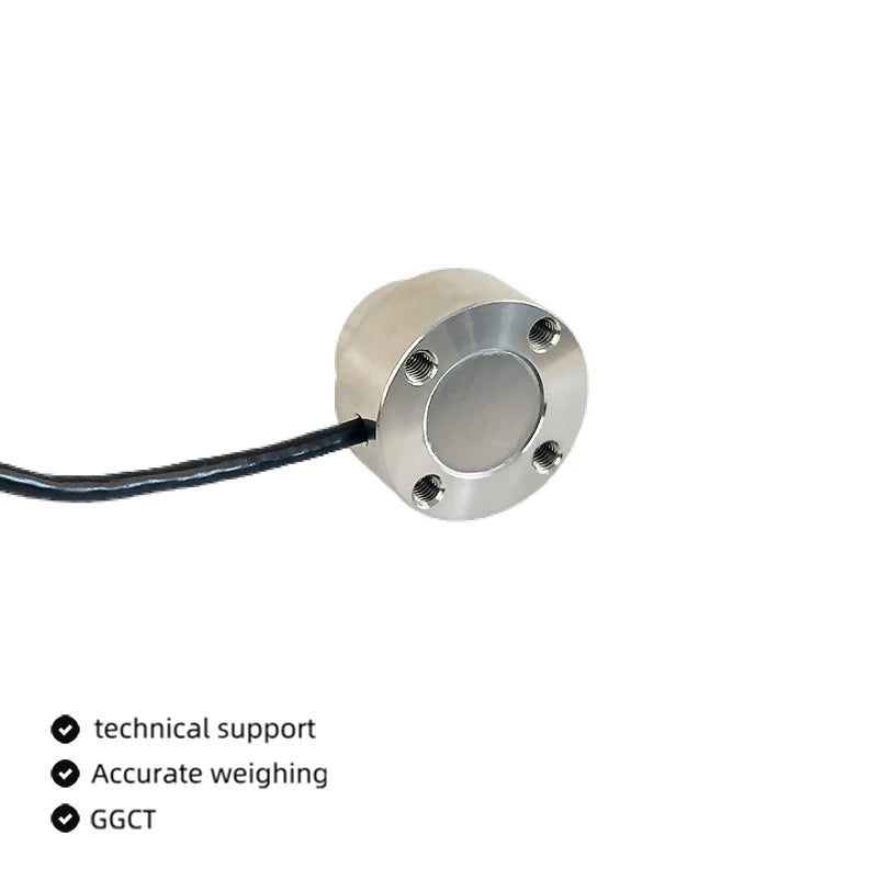 30mm Inline Miniature compression and tension load cell impact force measurement Weighing Sensor for Robot Industrial Testing