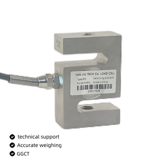 300Kg 500kg 1000kg 1t 2t 5t 10t S Type High Accuracy  Pull Pressure Weight Sensor Load Cell for Small Scale